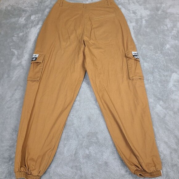 Adidas Womens RM300 Button Fly Pants Size 8 Twill Mesa High Rise with Pockets - Picture 5 of 7